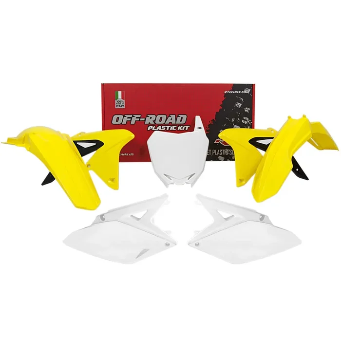 RTECH PLASTIC KIT (5PC) (OEM 18) SUZUKI RMZ250 10-18