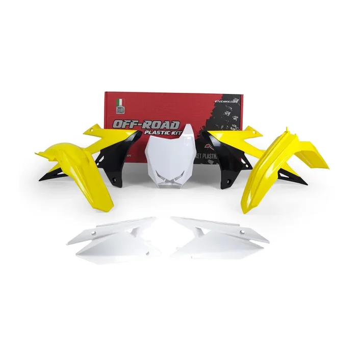 RTECH PLASTIC KIT (5PC) (OEM) SUZUKI RMZ250 18-22 RMZ450 19-24