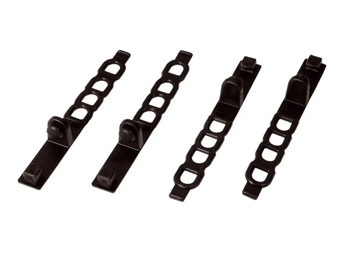 RTECH REPLACEMENT HEADLIGHT MOUNTING ELASTIC BANDS (4X BLACK)