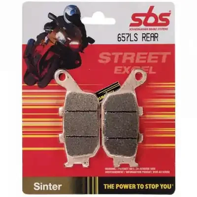 SBS Yamaha XVZ13TF Royal Star Venture/Tour Delux 99-10 Street Excel Sintered Rear Brake Pads