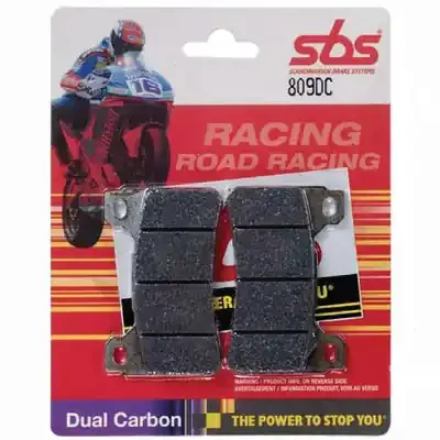 SBS Yamaha YZF-R1 04-06/LE 06 Dual Carbon Racing Front Brake Pads