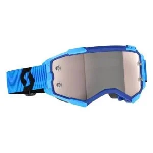 Scott Fury Goggles – Blue / Black / Silver Chrome