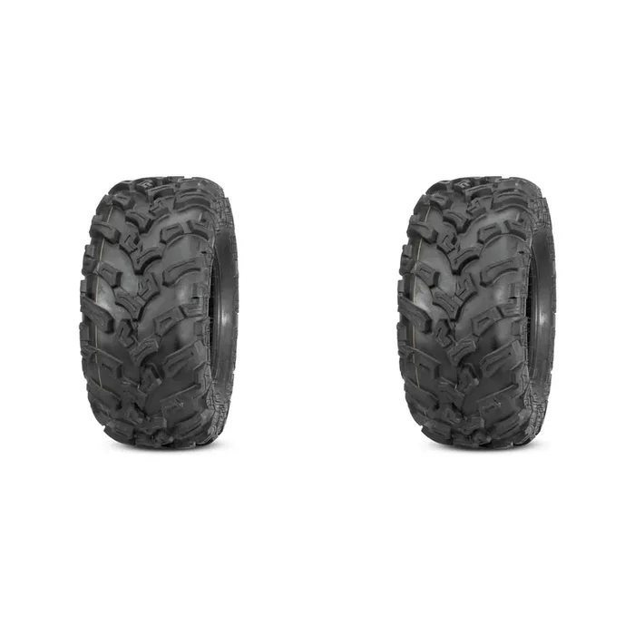 Set of 2 QUADBOSS QBT447 Rear Tires 26×11-12 6-ply