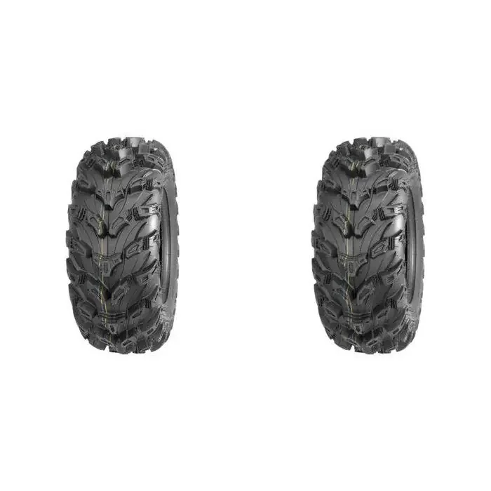 Set of 2 QUADBOSS QBT672 Rear Tires 30x10R-14 8-ply