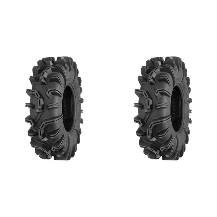 Set of 2 QUADBOSS QBT673 Front/Rear Tires 32x10R-14 6-ply