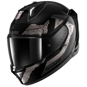 Shark Skwal I3 Rhad Helmet (Black|Silver)