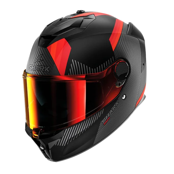 Shark Spartan GT PRO – Dokhta – DOA – Carbon/Red