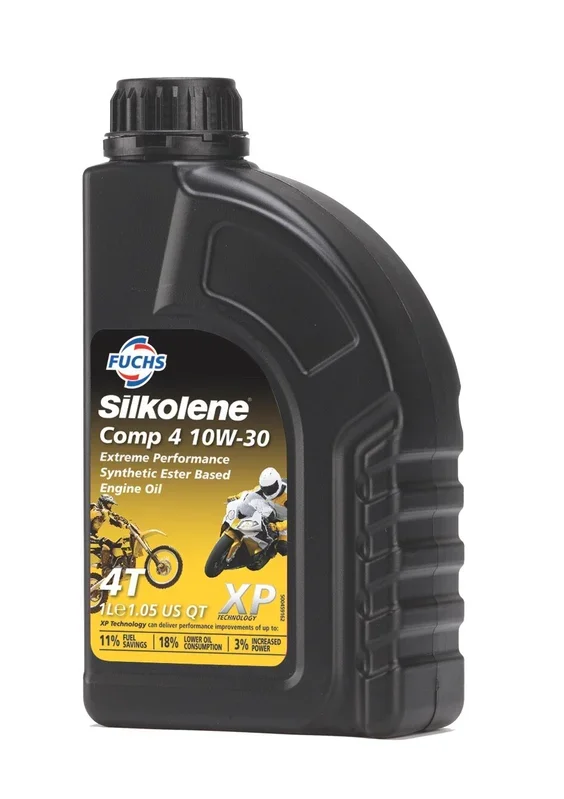Silkolene Comp 4 10W-30 XP 4-Stroke Engine Oil Comp Synthetic Ester Based