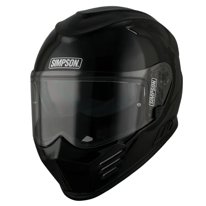 Simpson Venom Solid – Gloss Black – Full Face Helmets
