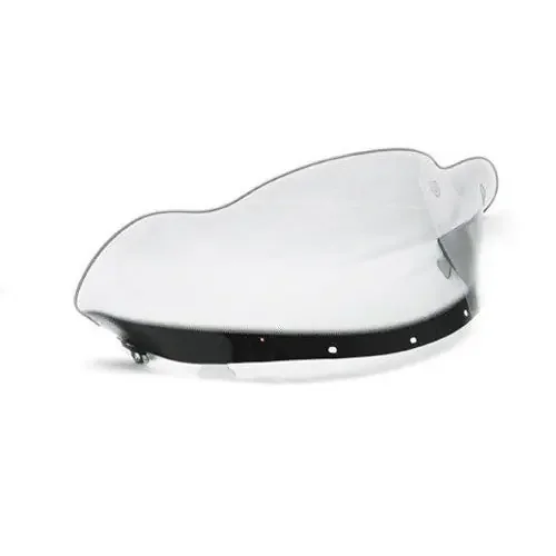 Sno-Stuff Windshield Polaris CLASSIC (EDGE) ‘02-06 -SMOKE W/ BLK GFX LOW 12.5”