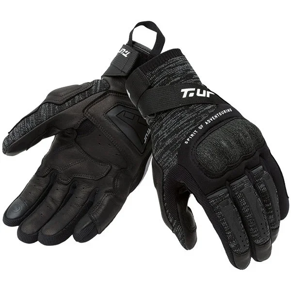T.ur G-Knit Textile Gloves – Black