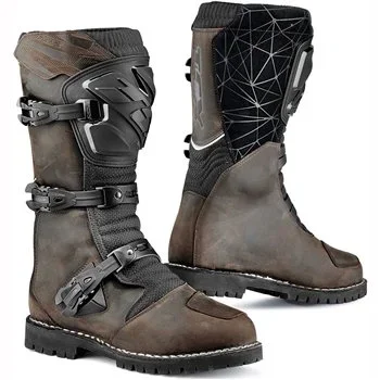 TCX Drifter Waterproof Motorcycle Boots (Brown)