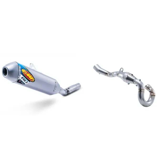 TI Megabomb Header & Factory 4.1 RCT TI Slip-On Muffler for KTM 250 XC-F 16-17