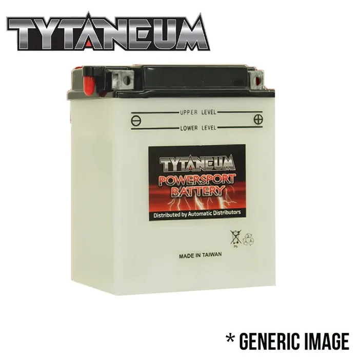TYTANEUM Conventional Flooded Battery With Acid Pack 12N7-4B