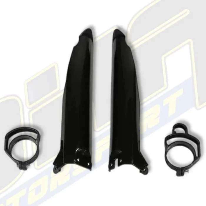 UFO Fork Guards – Kawasaki KX250 1996-2003 – BLACK