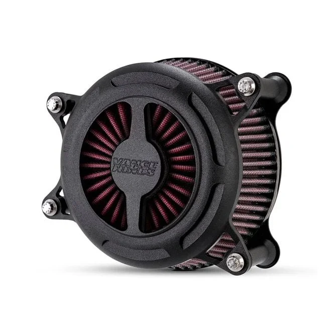 V&H VO2 Blade air cleaner kit. Wrinkle black 91-22 XL Sportster (excl. XR1200)
