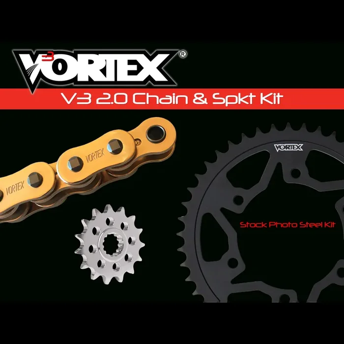 Vortex Gold HFRS G520SX3-116 Chain and Sprocket Kit 16-46 Tooth – CKG6425
