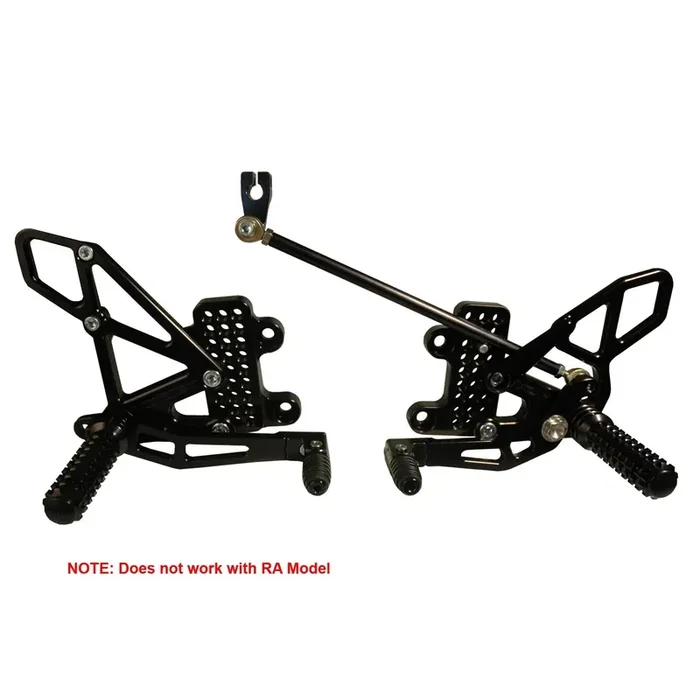 Vortex Racing Adjustable Rear Set Black – RS265K