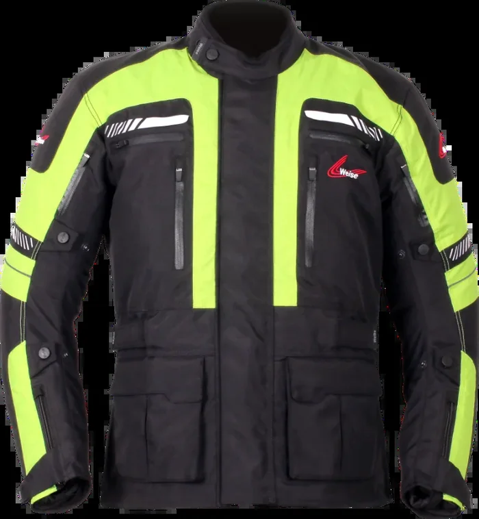 Weise Ottawa Textile Jacket – Black / Fluo
