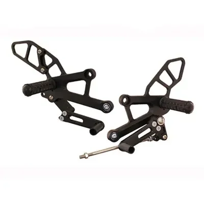 Woodcraft Honda CBR250R 11-15 / CBR300R 15-22 Complete Adjustable Rearset Kit (Std Shift)