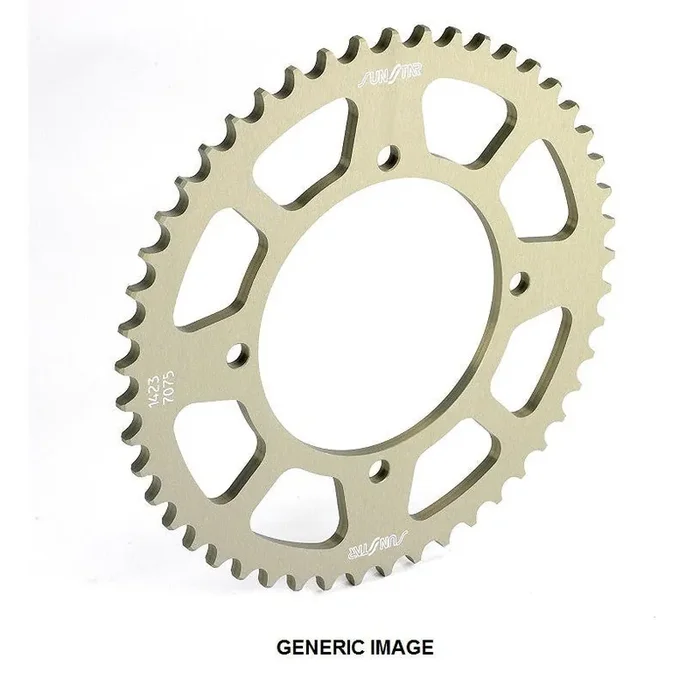 Works Triplestar Rear Alum Sprocket 52T OFFROAD KAWASAKI KX80N Big Wheel 88