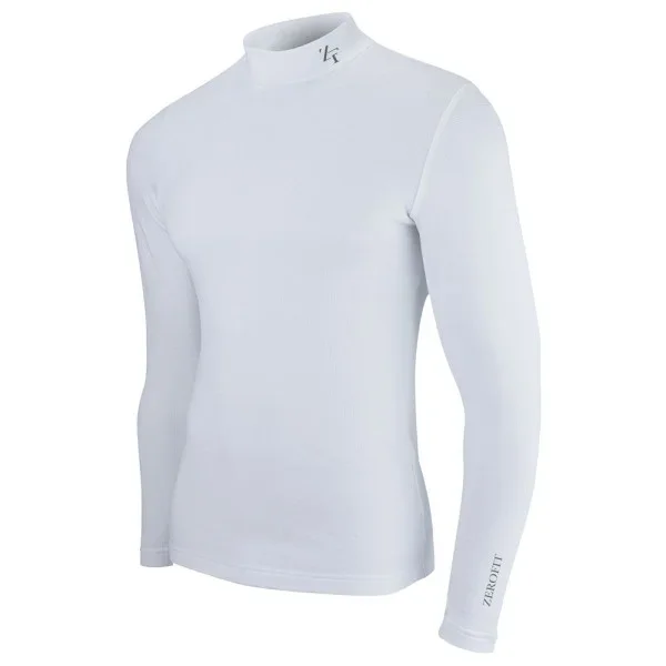 Zerofit Move Heatrub Baselayer Crew White
