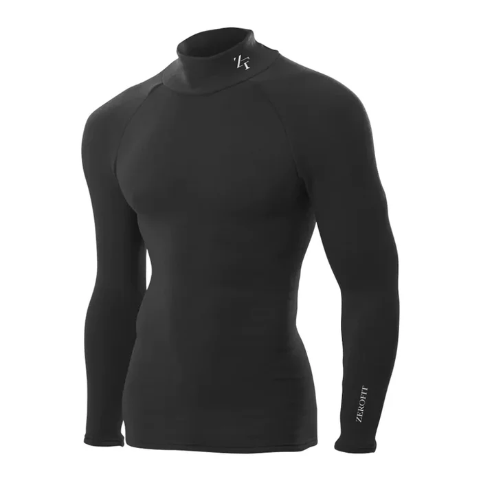 Zerofit Ultimate Heatrub LS Shirt – Black