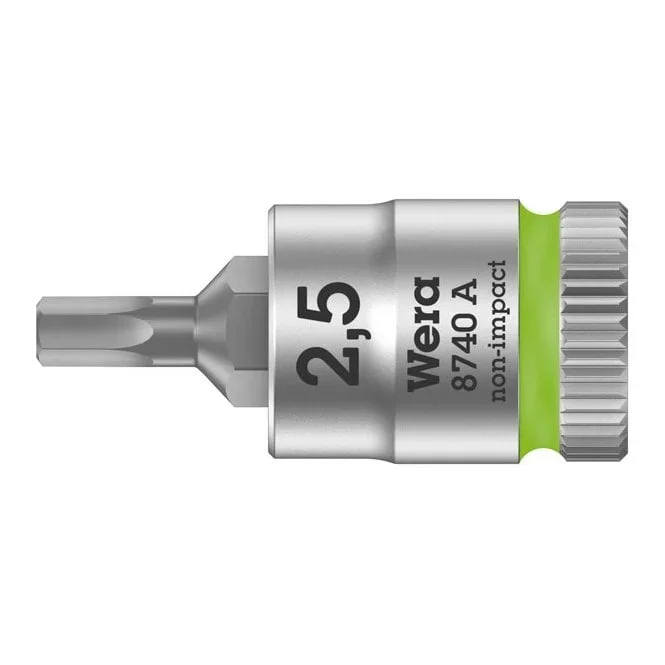 Zyklop 1/4″ Hex Socket Bit – Metric